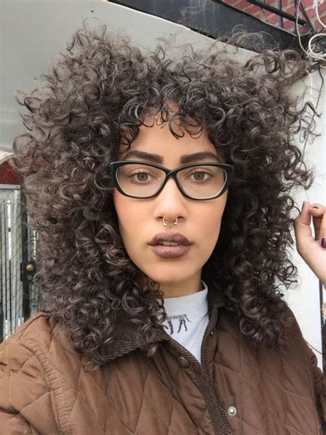 short curly hair tumblr